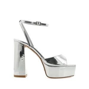 Billini Myles silver disco platform